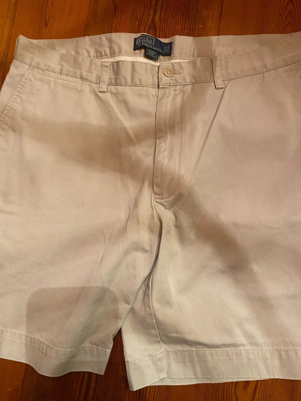 Polo by Ralph Lauren Men's Light Cream Chino Shorts